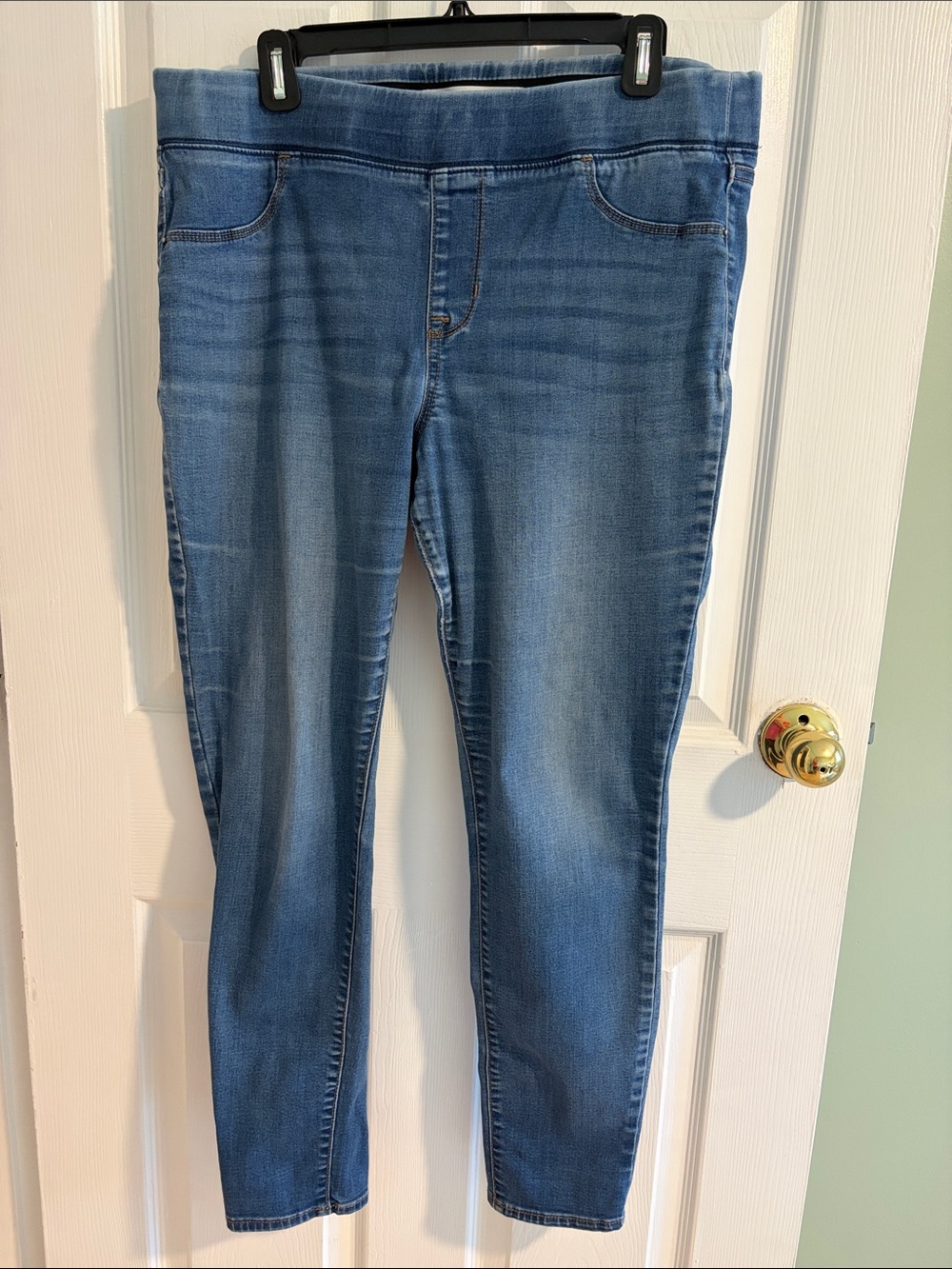 Old Navy Rockstar Jeggins Classic Stretch Skinny Jeans - Blue, 27”inseam
